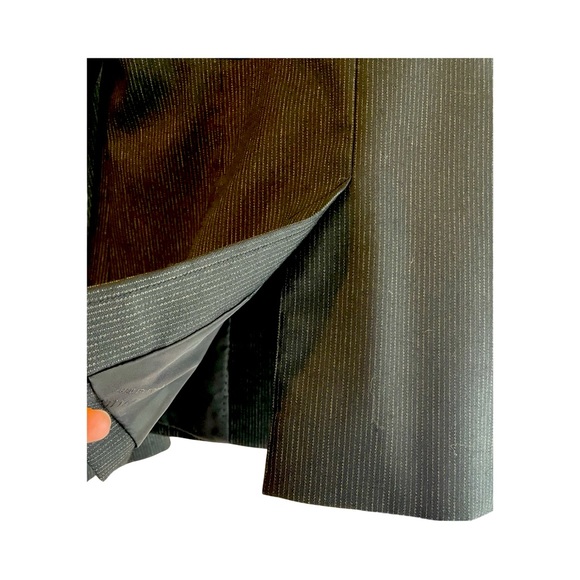 Classiques Entier Black Striped Blazer Size 6 EUC - Picture 4 of 7